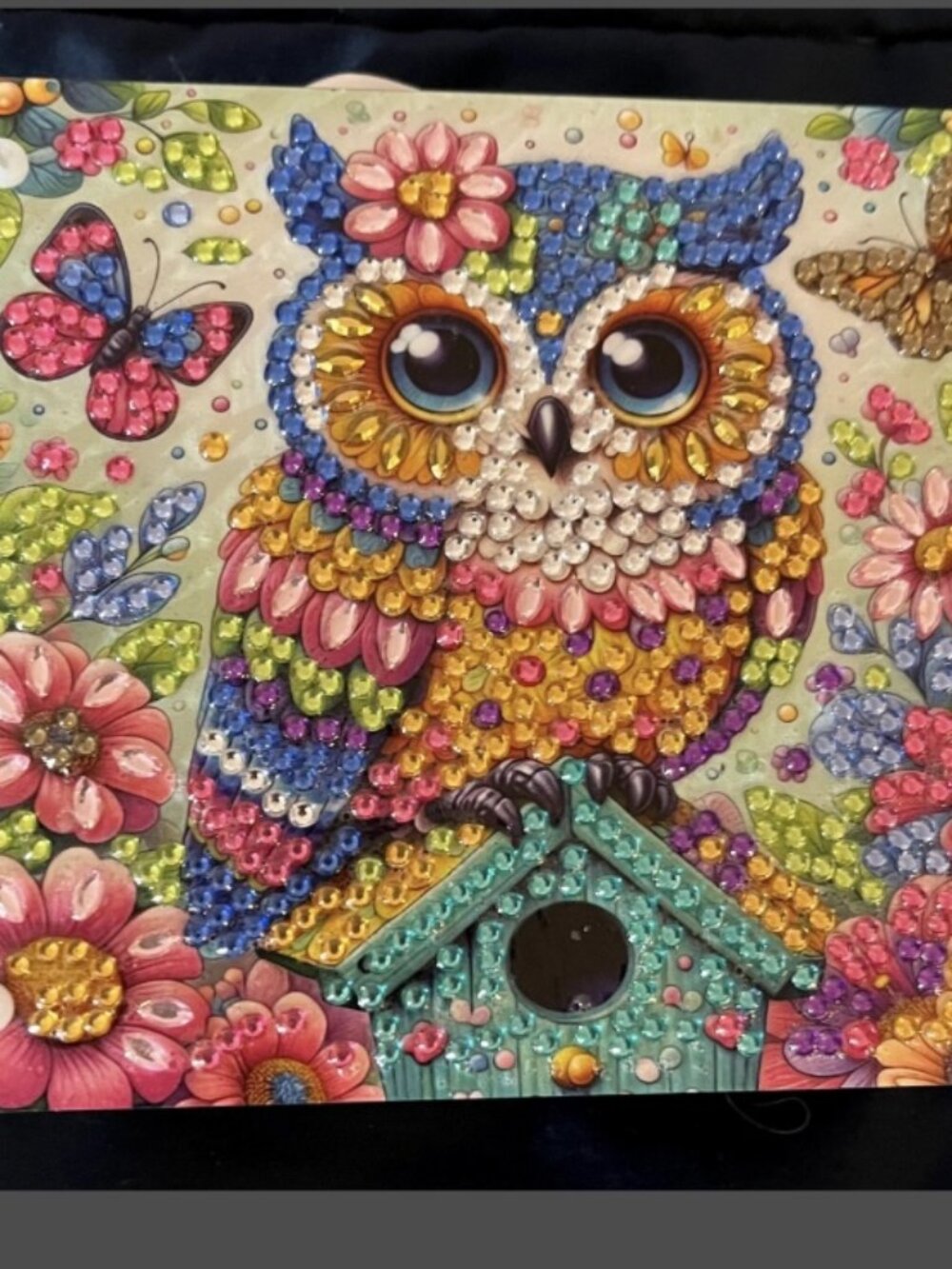Owl Pen and Pencil Holder - Diamond Art
